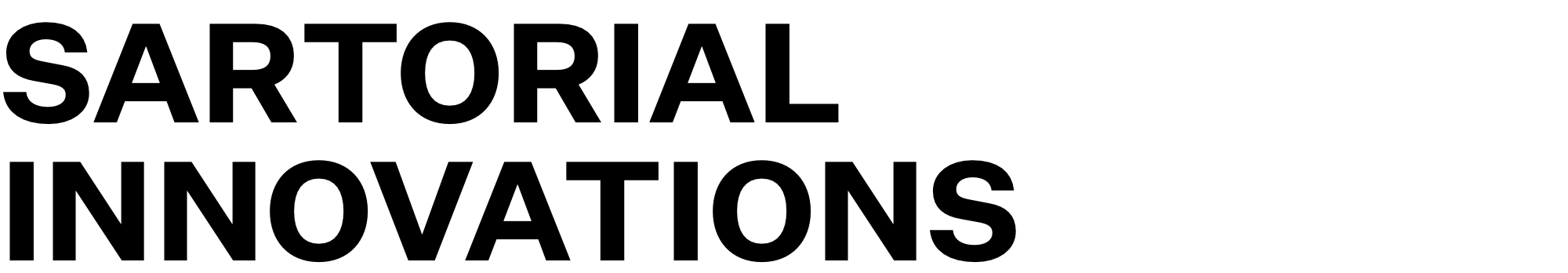 SARTORIAL INNOVATIONS
