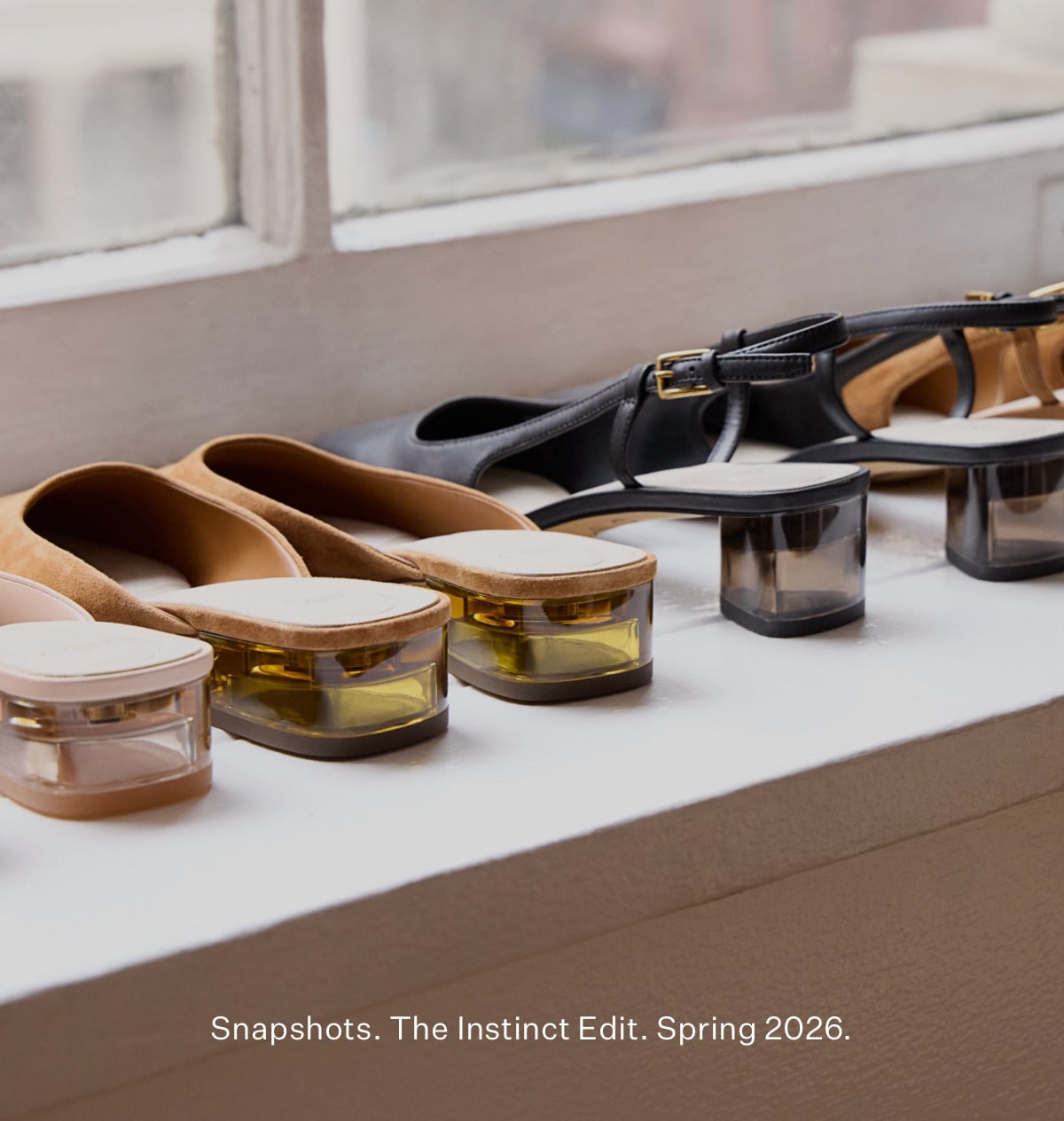 snapshots. the instinct edit. spring 2026