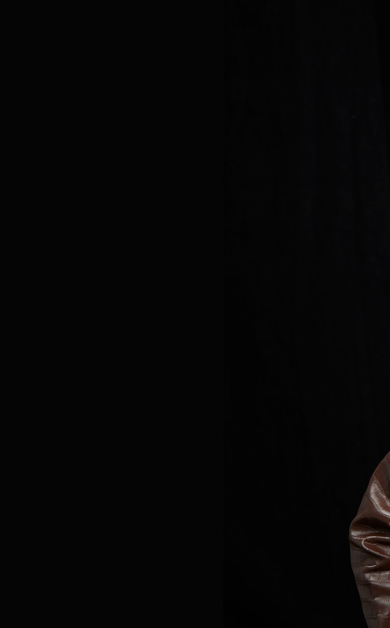 black background