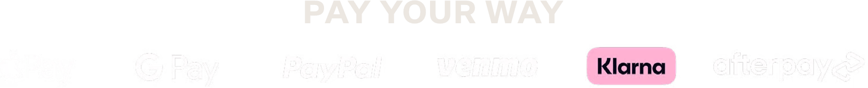 pay your way