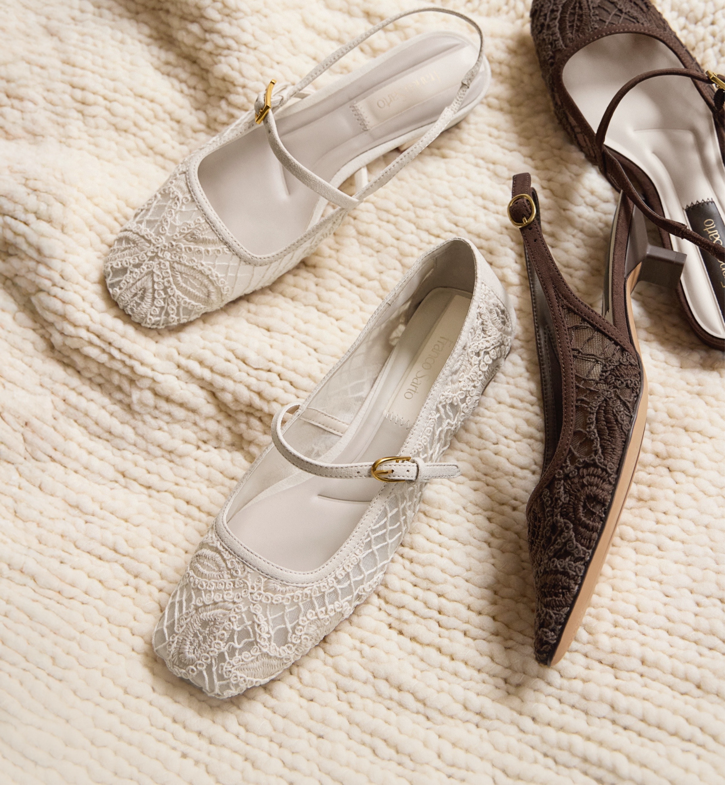 crochet styles featuring the tinsley, pura, and destin