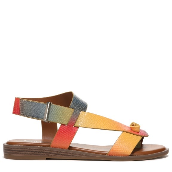 franco sarto glenni flat strappy sandal