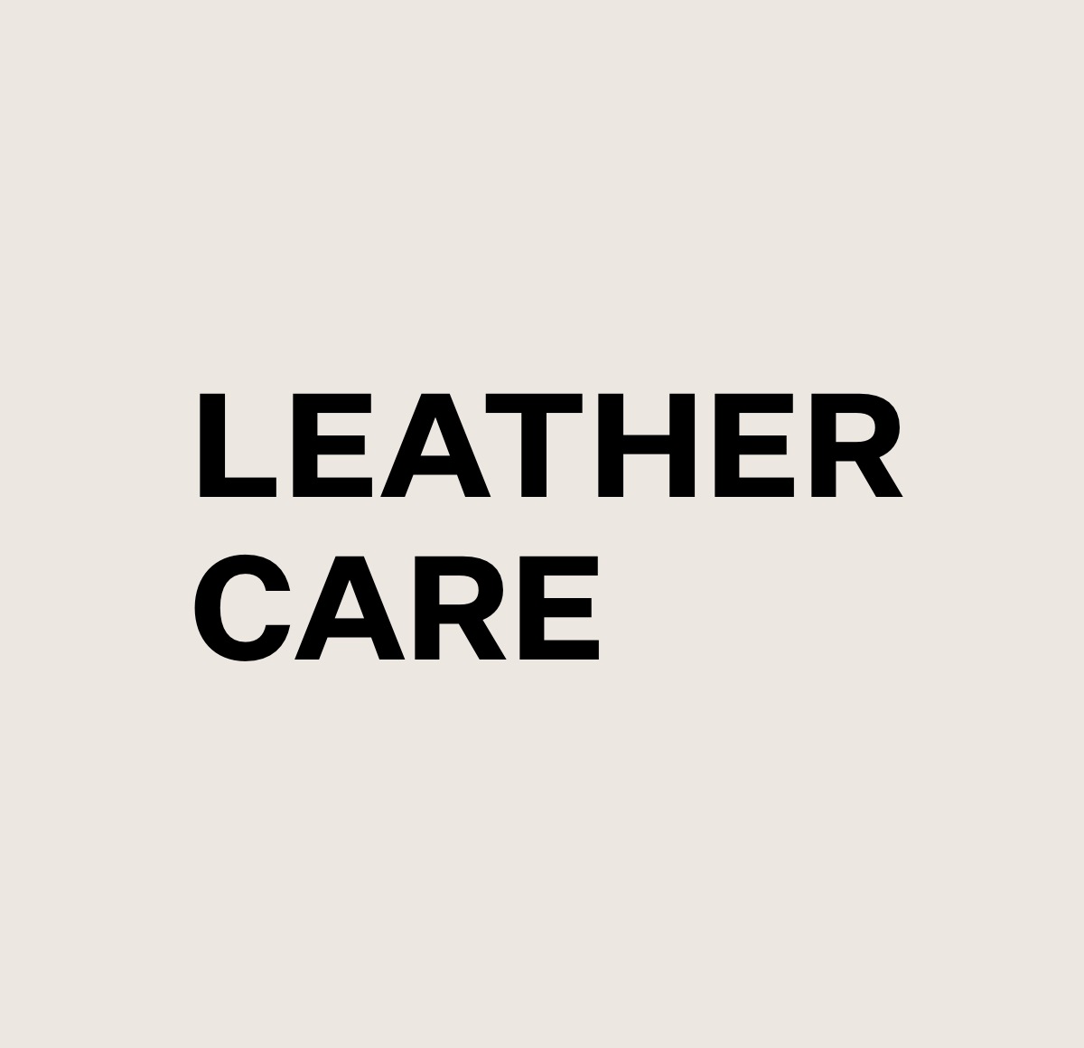 Artisanal Leather