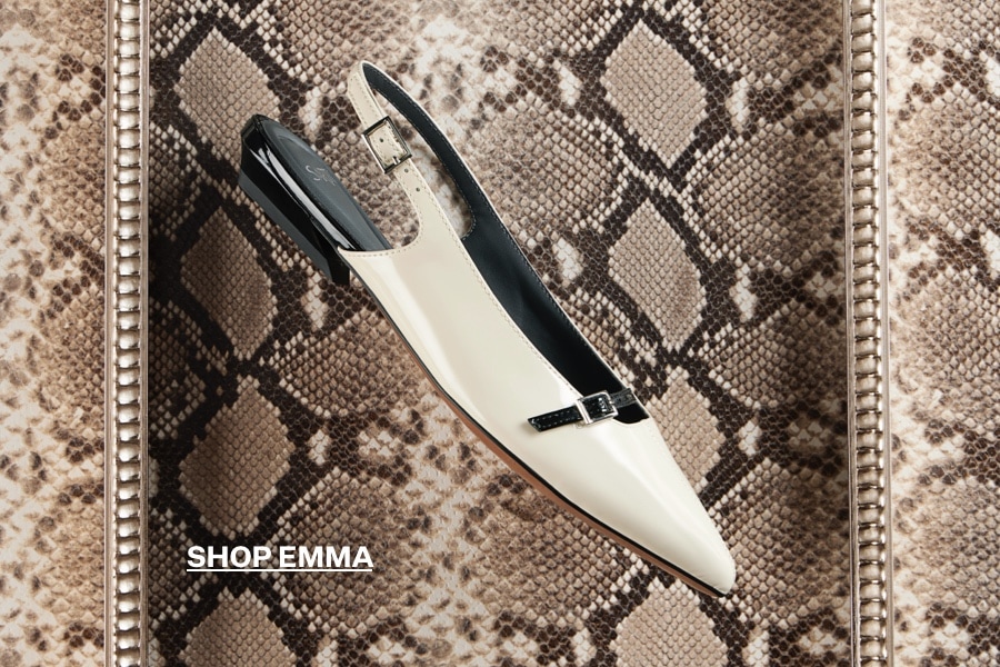 Franco sarto snakeskin flats on sale