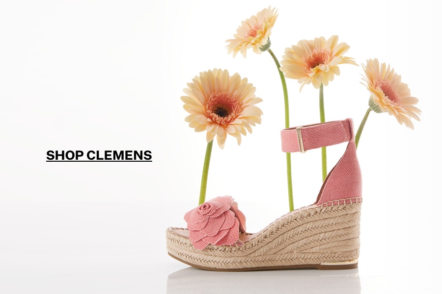 Shop Clemens Floral Espadrille in Pink