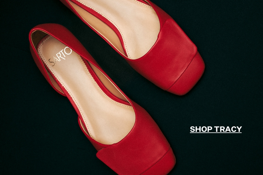 Shop Tracy Flat in Red
