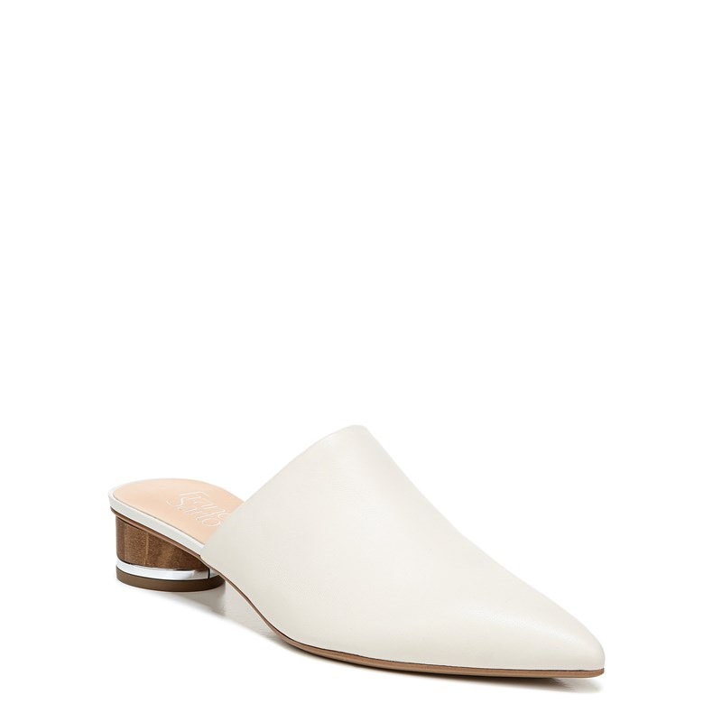 franco sarto leather mules