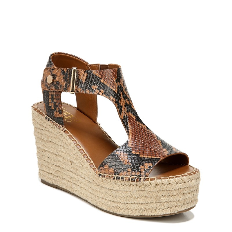 franco sarto peep toe wedge