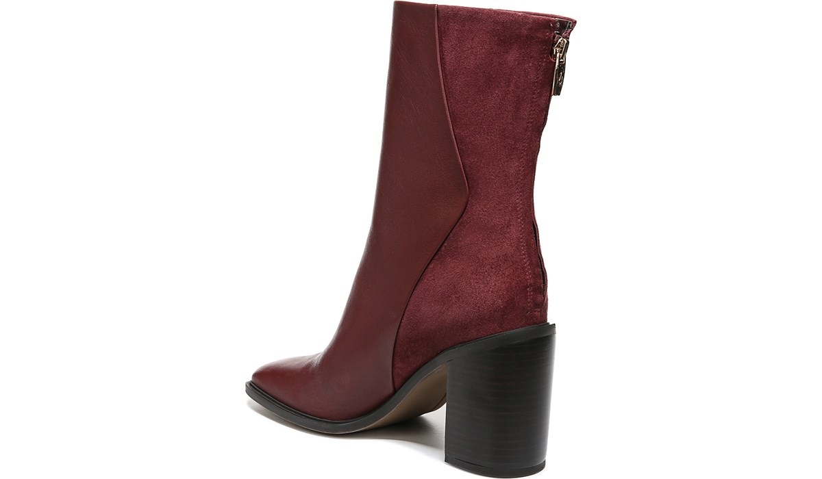 sarto steviena block heel boot