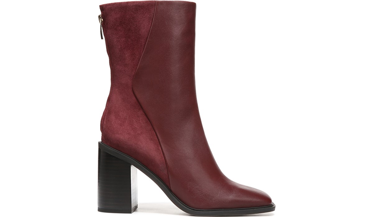 sarto steviena block heel boot