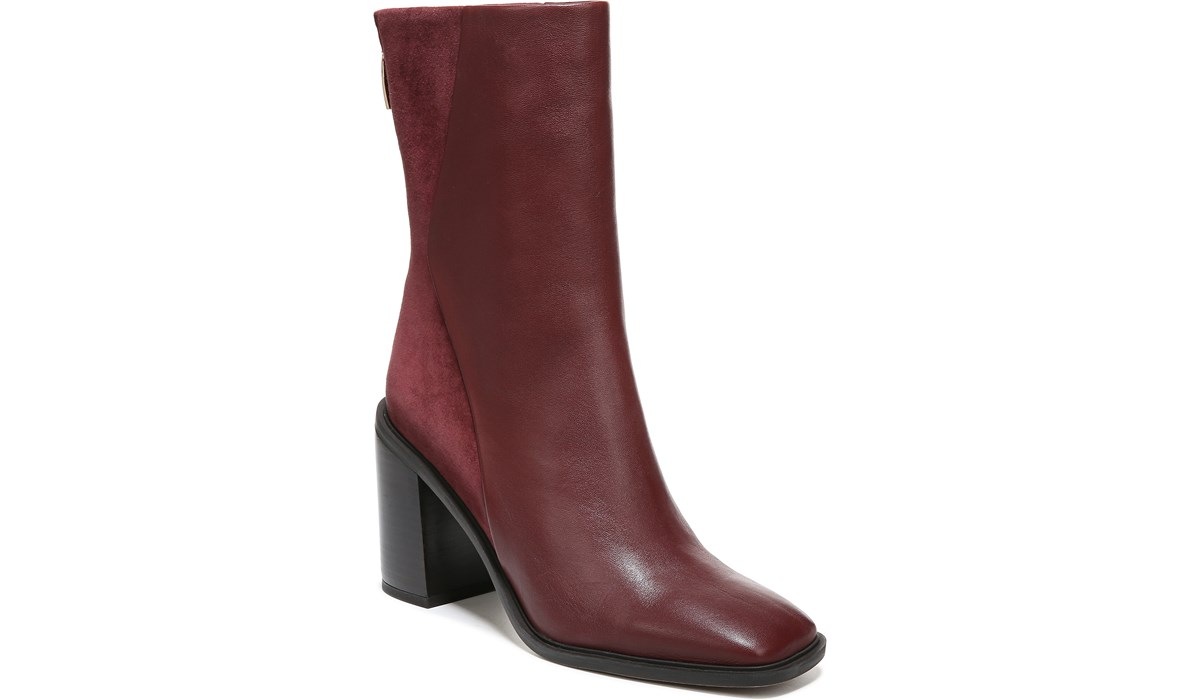 sarto steviena block heel boot