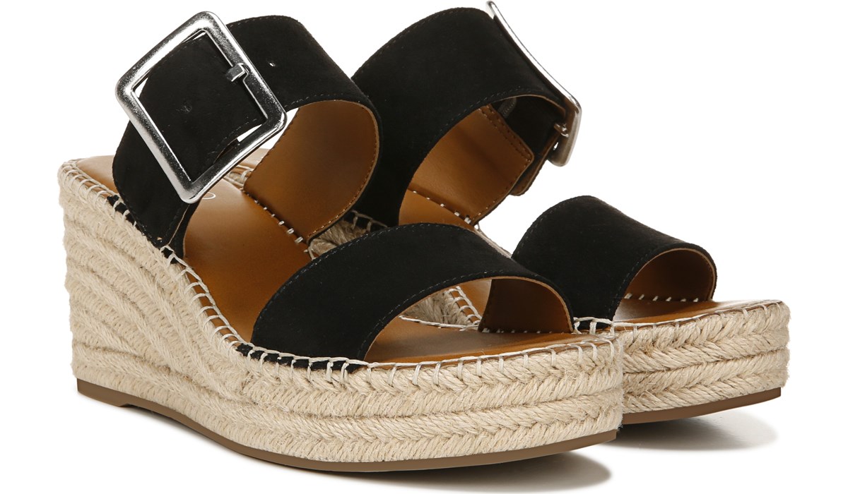 camel espadrille wedge