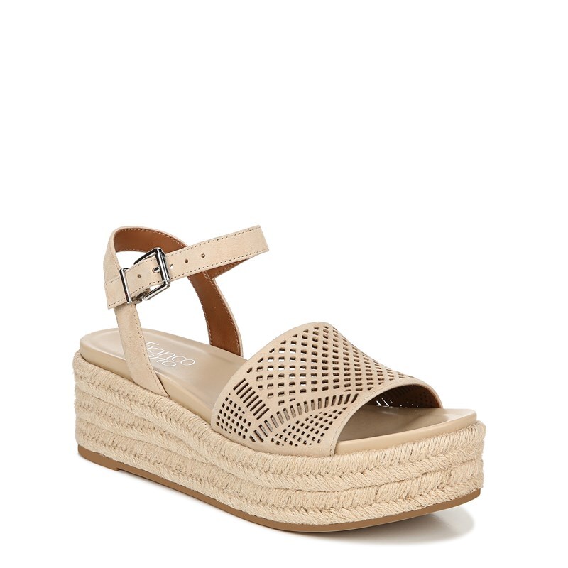 franco sarto treasure espadrille wedge sandal
