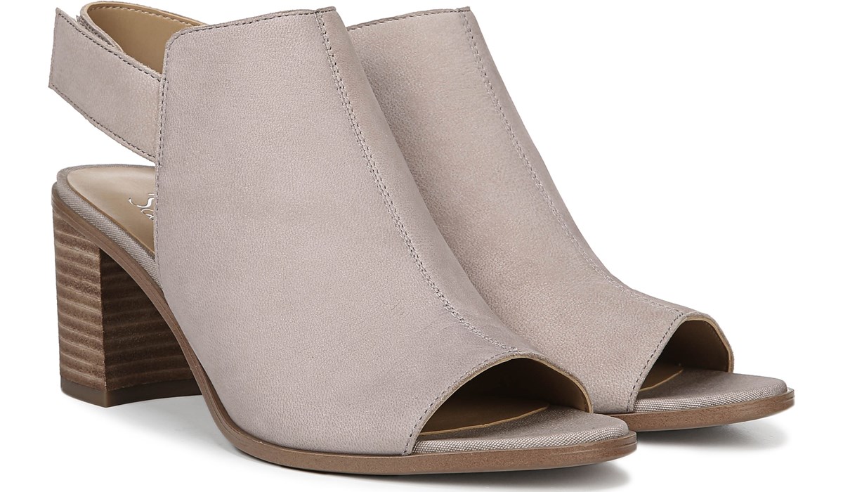 franco sarto leather strap booties