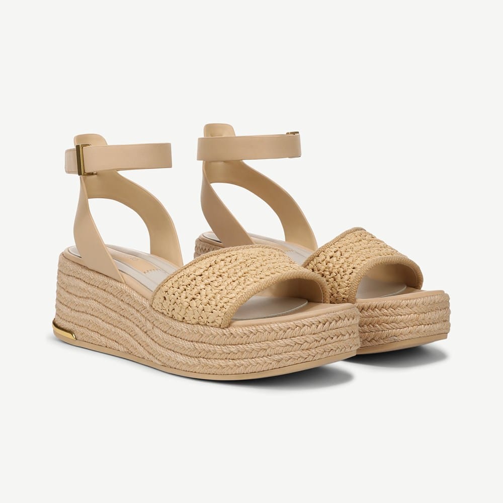 Franco Tiffany Platform Espadrille Sandal | Womens Sandals  Franco‎ Sarto Espadrille Women’s Wedge Open Toe Sandals Back Zipper Sz 10 M main image 0