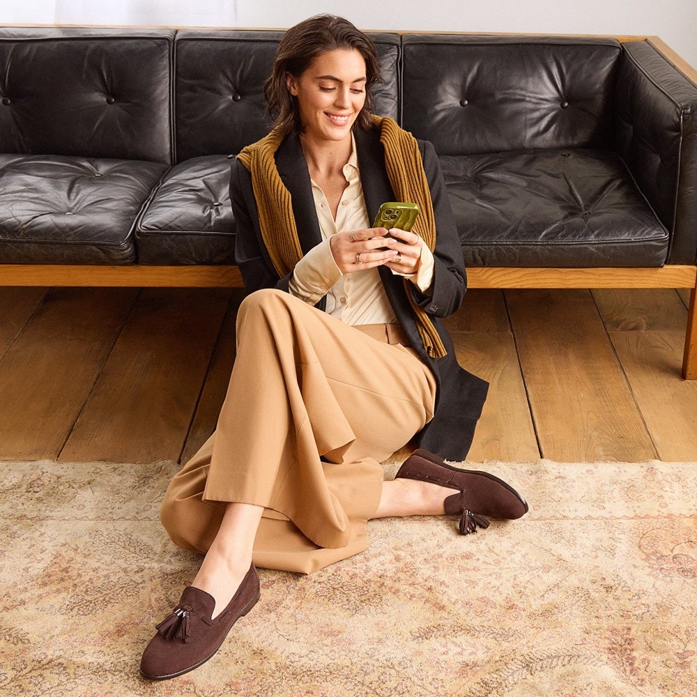 Franco Hartlie Tassel Loafer | Womens Flats | Franco Sarto