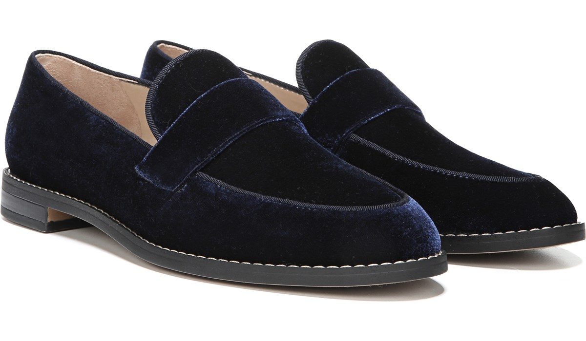 franco sarto velvet loafer