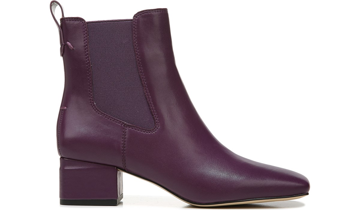 franco waxton block heel bootie