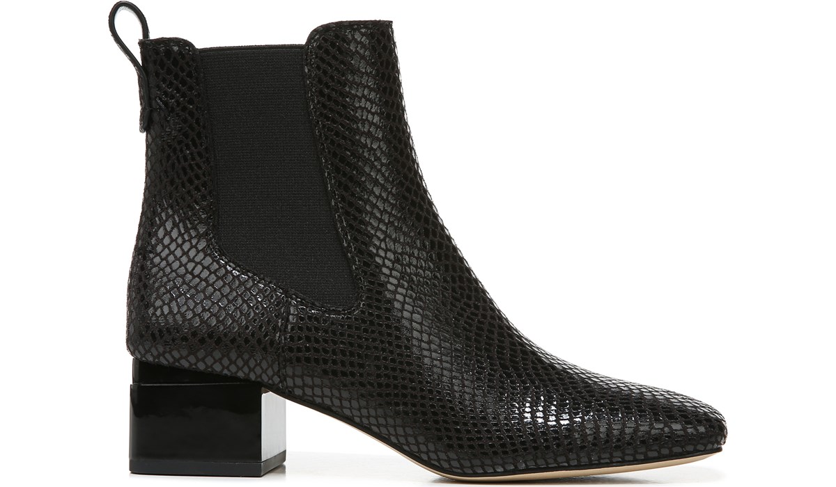 franco waxton block heel bootie