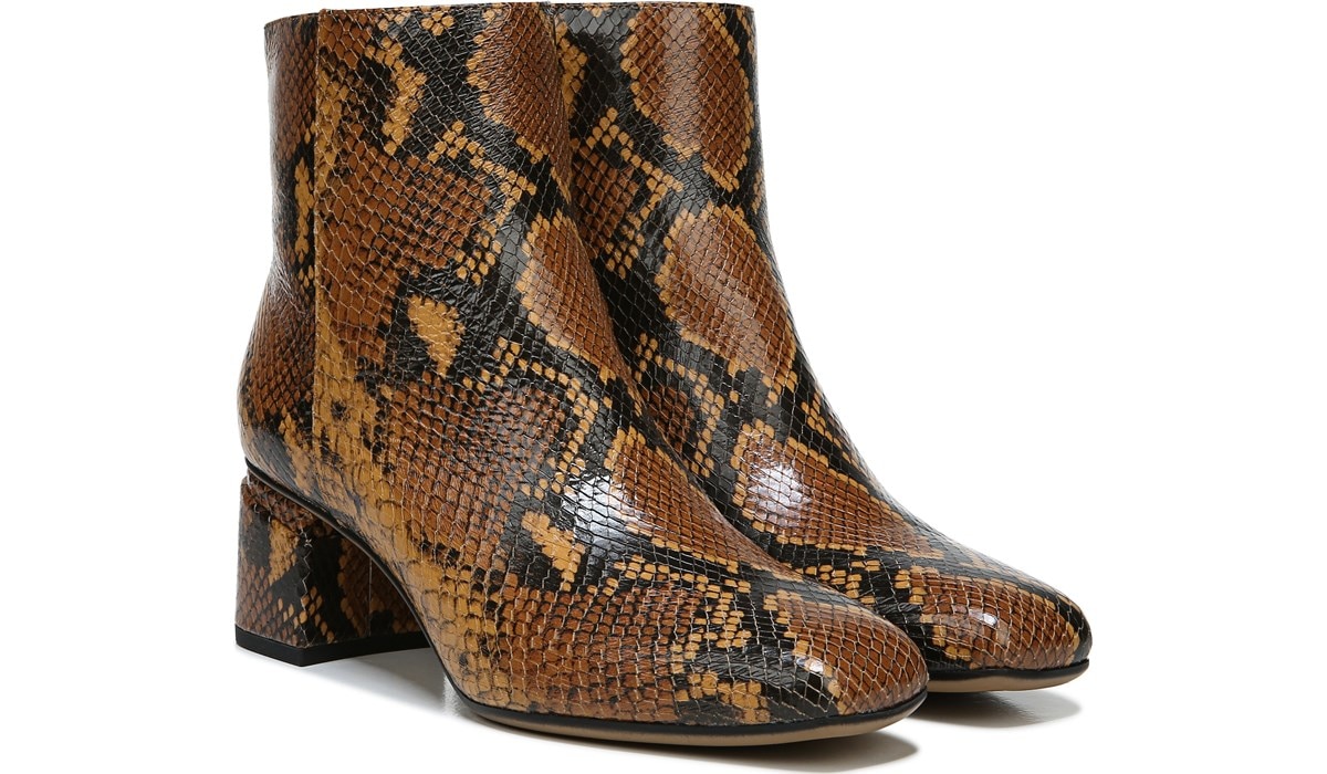 franco sarto square toe booties