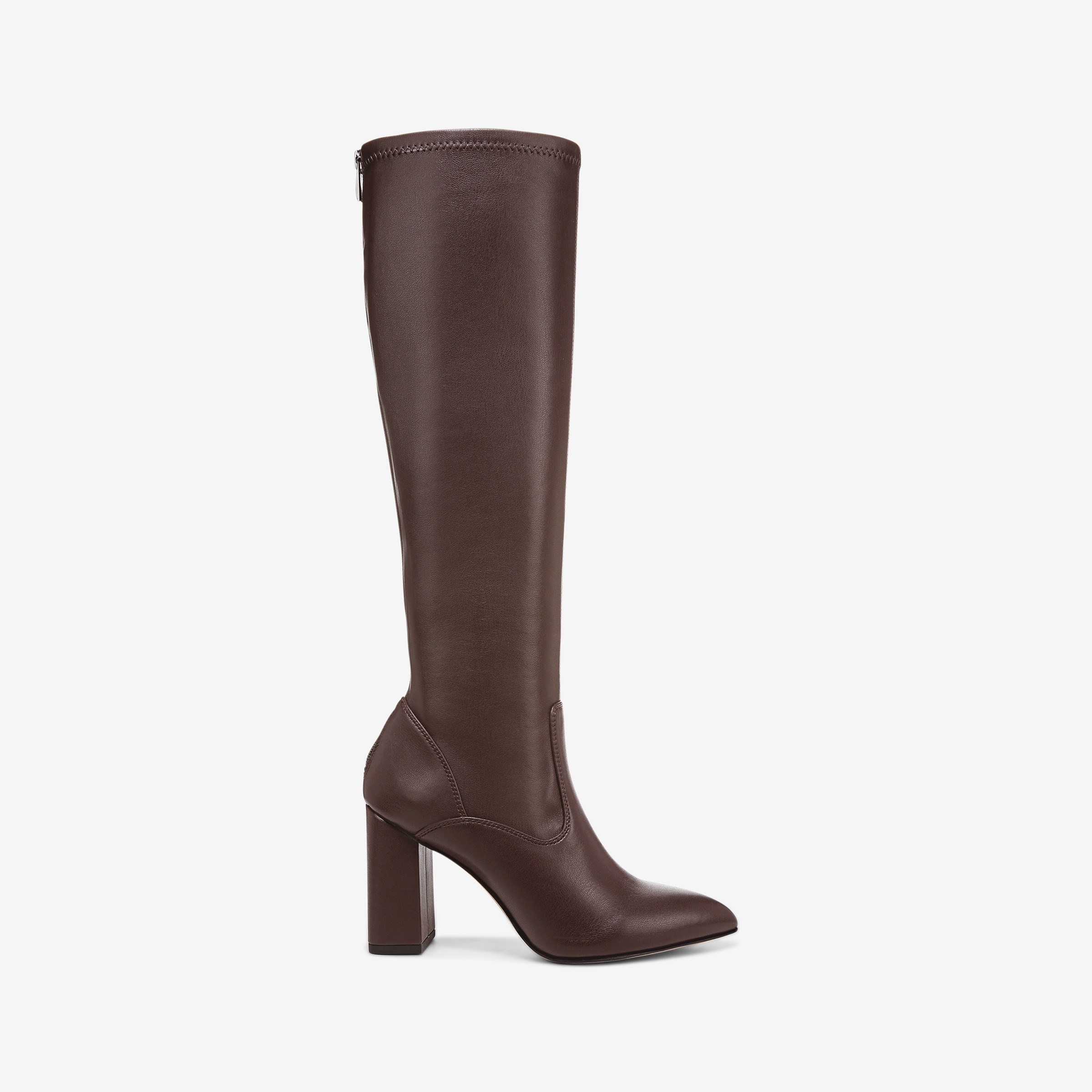 Women s Franco Sarto Katherine Wide Calf Knee High Boot in Dark Brown Size 10