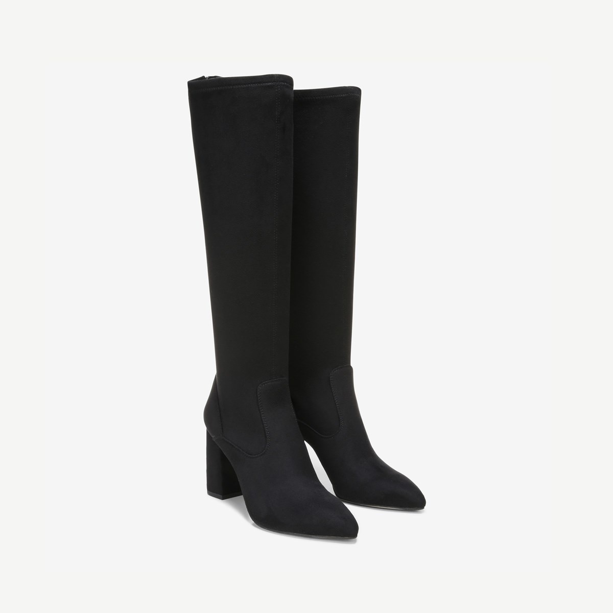 新品本革　Franco Sarto レザーブーツ Franco Sarto レザー 内ファスナー付ヒールブーツ フランコ