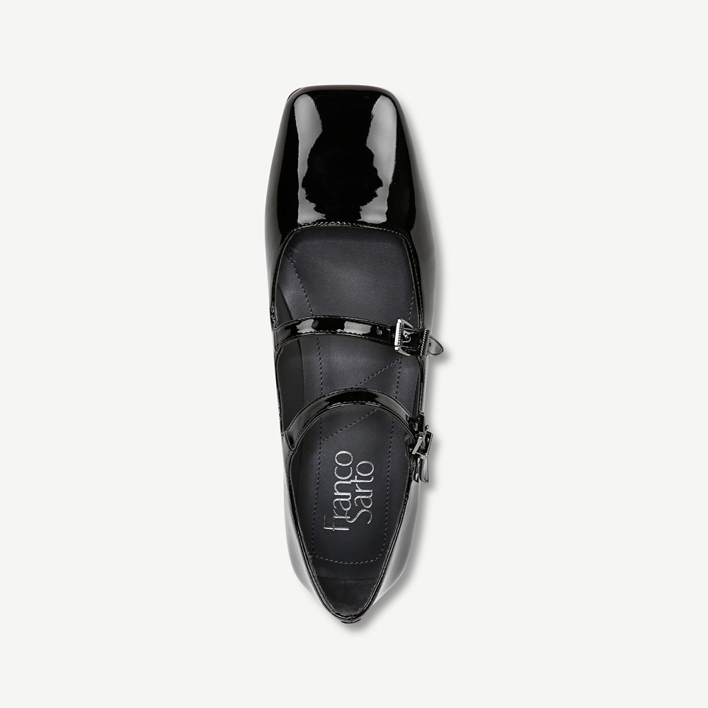 Franco Tesoro Mary Jane Flat - Top