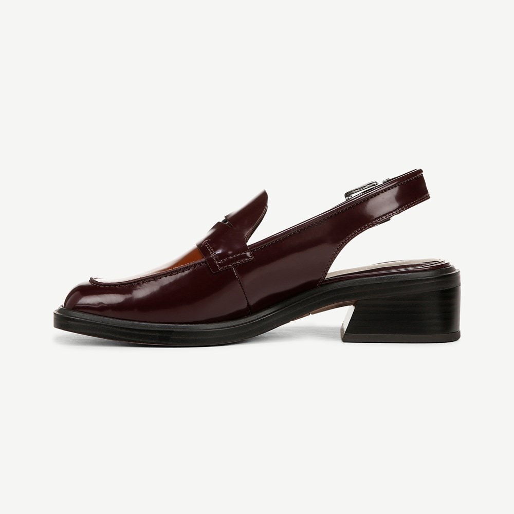 Franco Giada Slingback Loafer Heel - Left