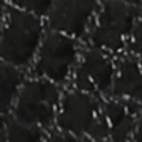 Black Snake Print Faux Leather