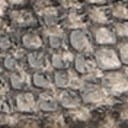 Grey Snake Print Faux Leather