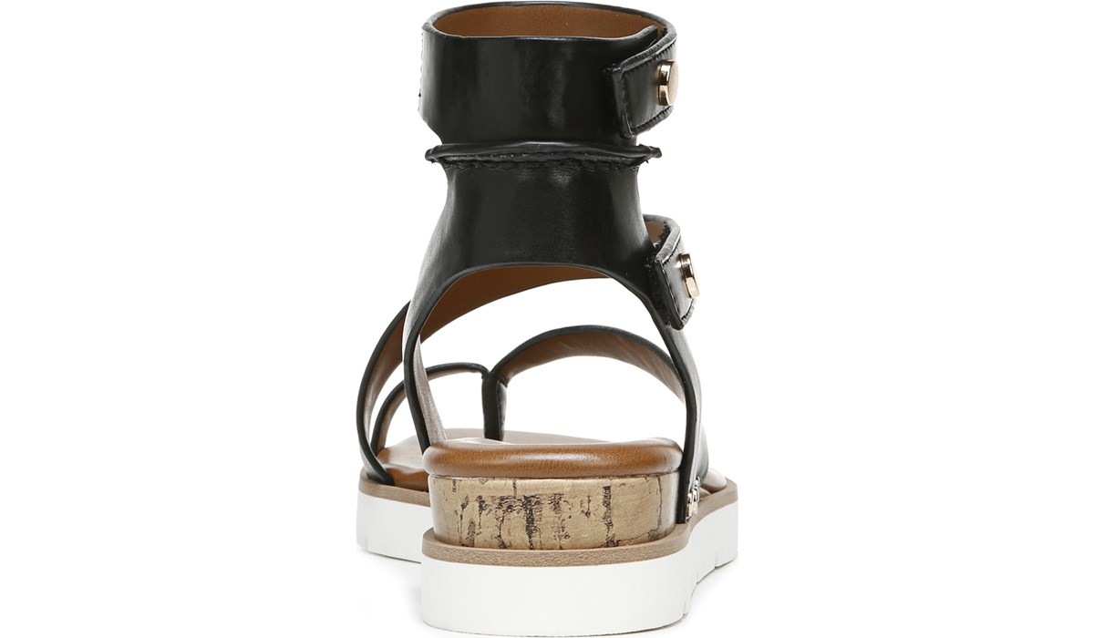 franco sarto black gladiator sandals