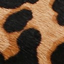 Camel Brown Leopard Print