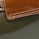 Brown/Olive Green Leather