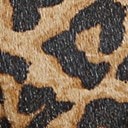 Leopard Print/Black Leather