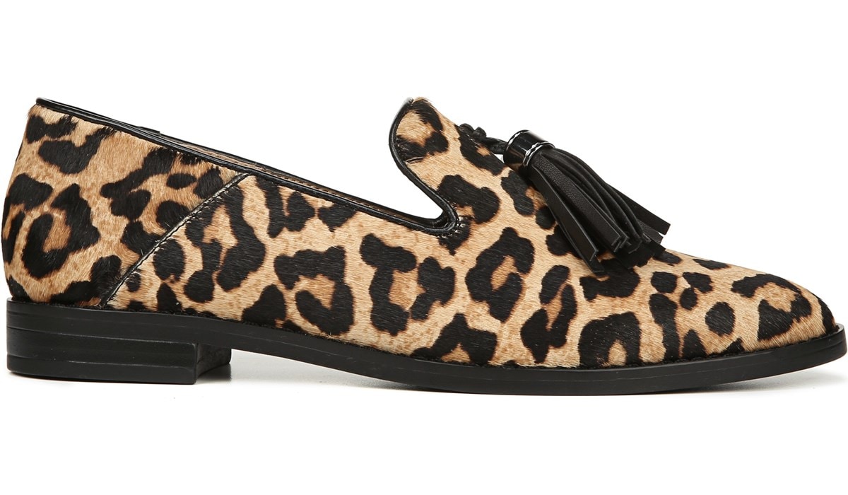 franco sarto leopard print loafers