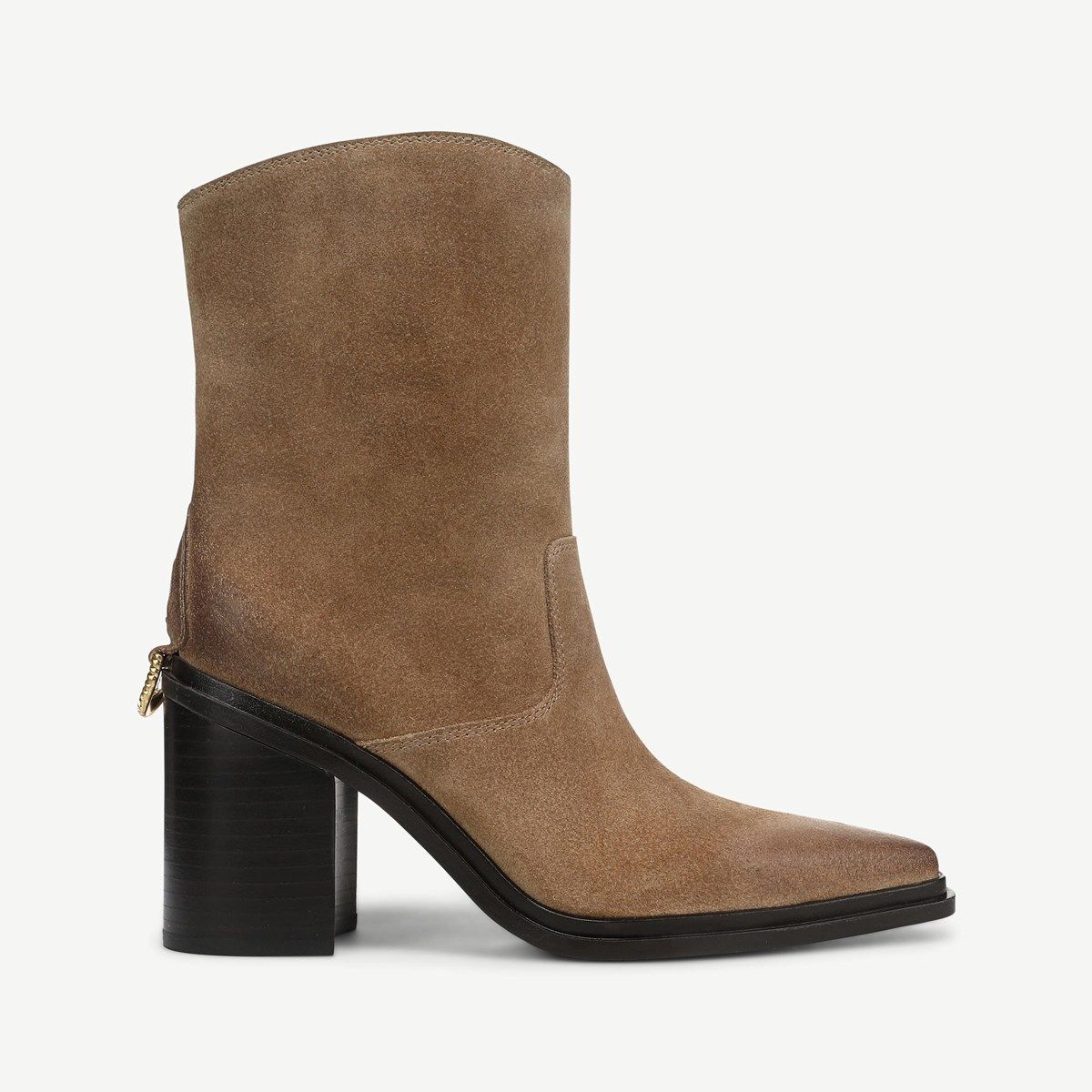 franco sarto leather anna dress bootie Women's Boots Gown Only
