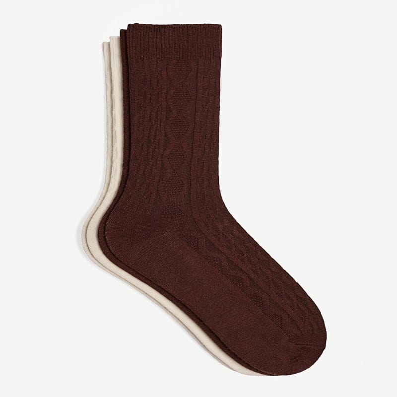 Franco Sarto 2-Pack Crew Socks Accessories