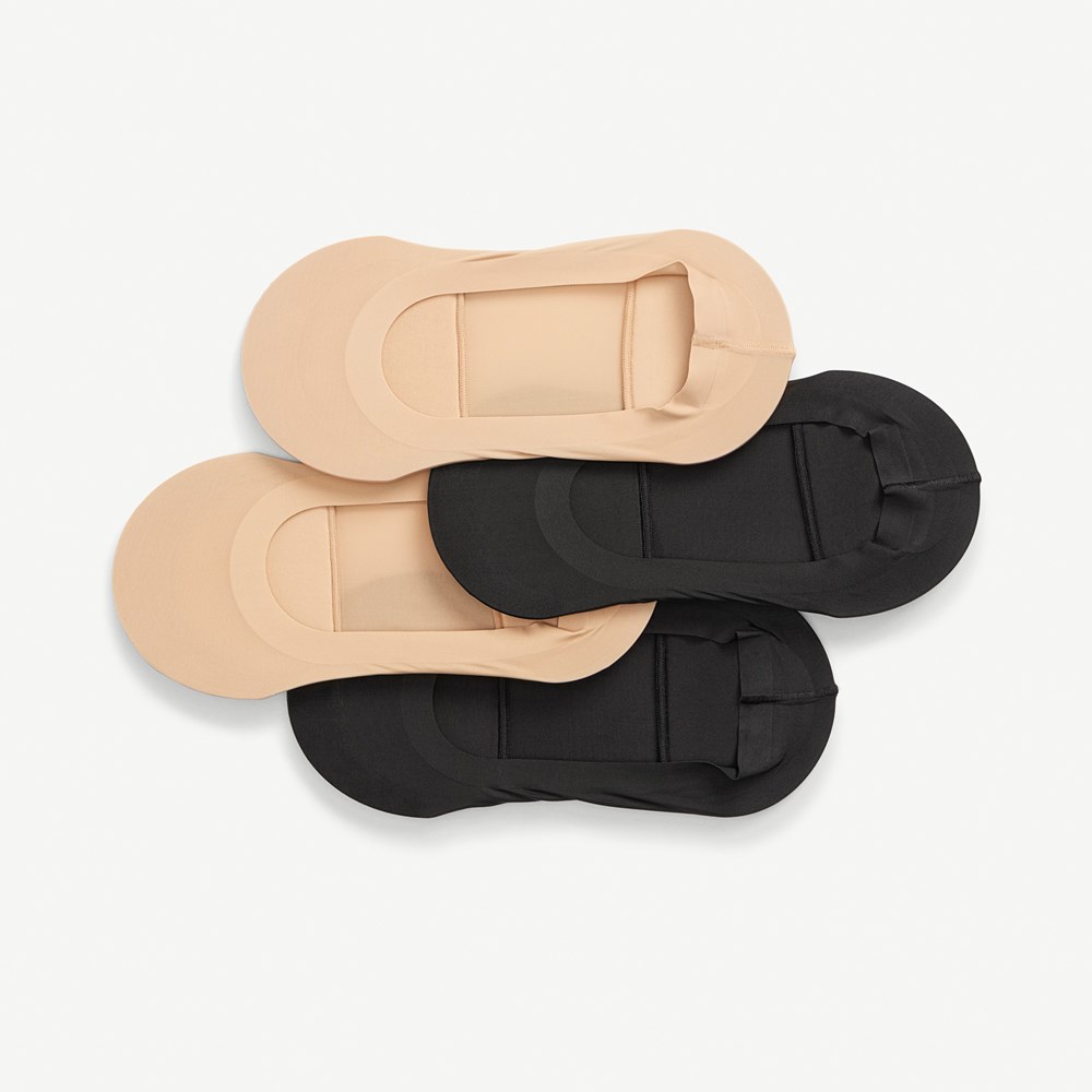 4-Pack 1/2 Cushion Invisible Sock Liners - Pair