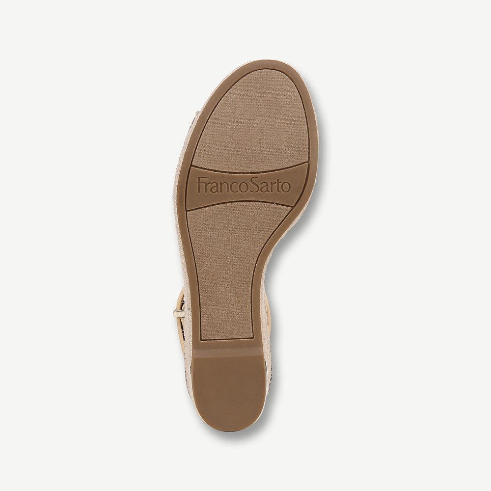 Franco Clemens Espadrille Wedge Sandal - Bottom