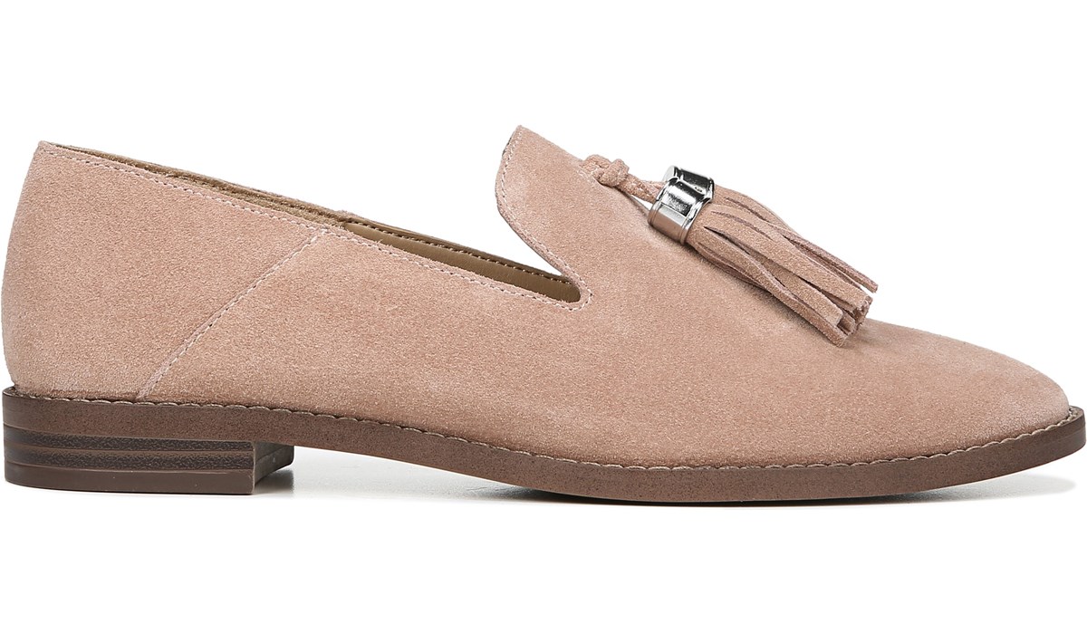 franco sarto dana suede chain loafer