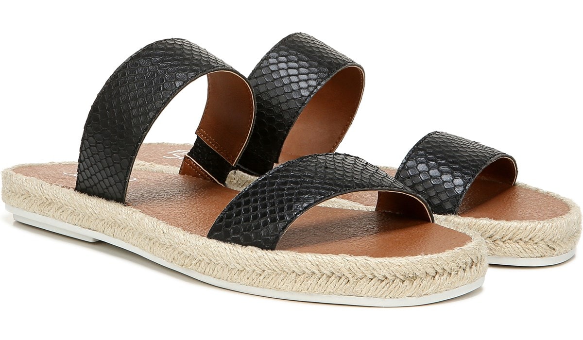 espadrille sandals slides