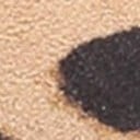 Tan Leopard Print Suede