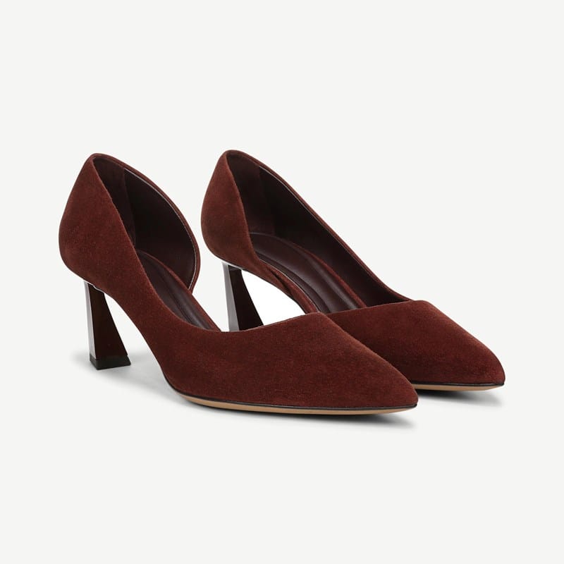Sarto By Franco Sarto Sarto Tawny Pump (Rust Red Suede) 11.0 M Pointed Toe