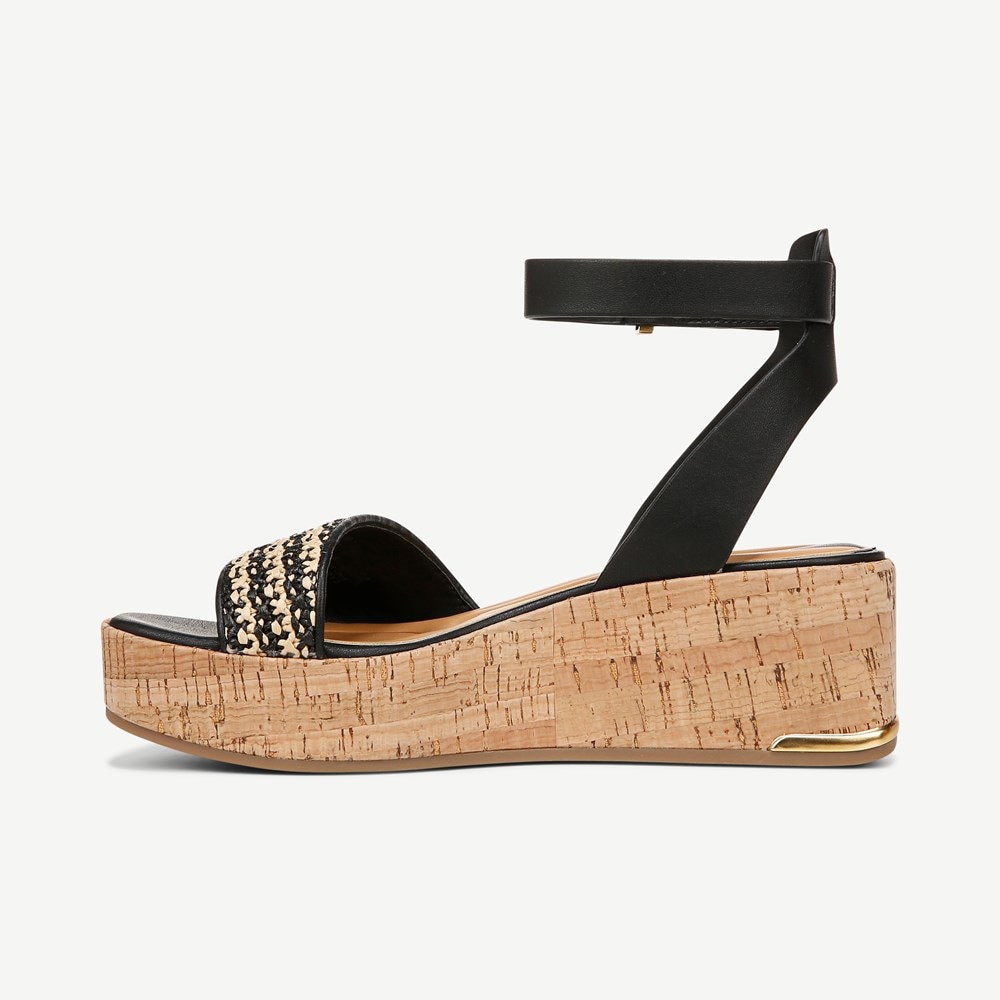 Franco Terry Platform Sandal - Left
