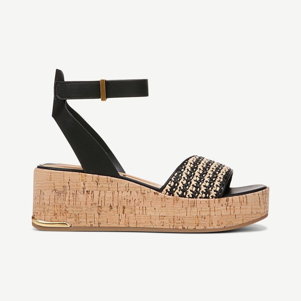 Franco Terry Platform Sandal - Right