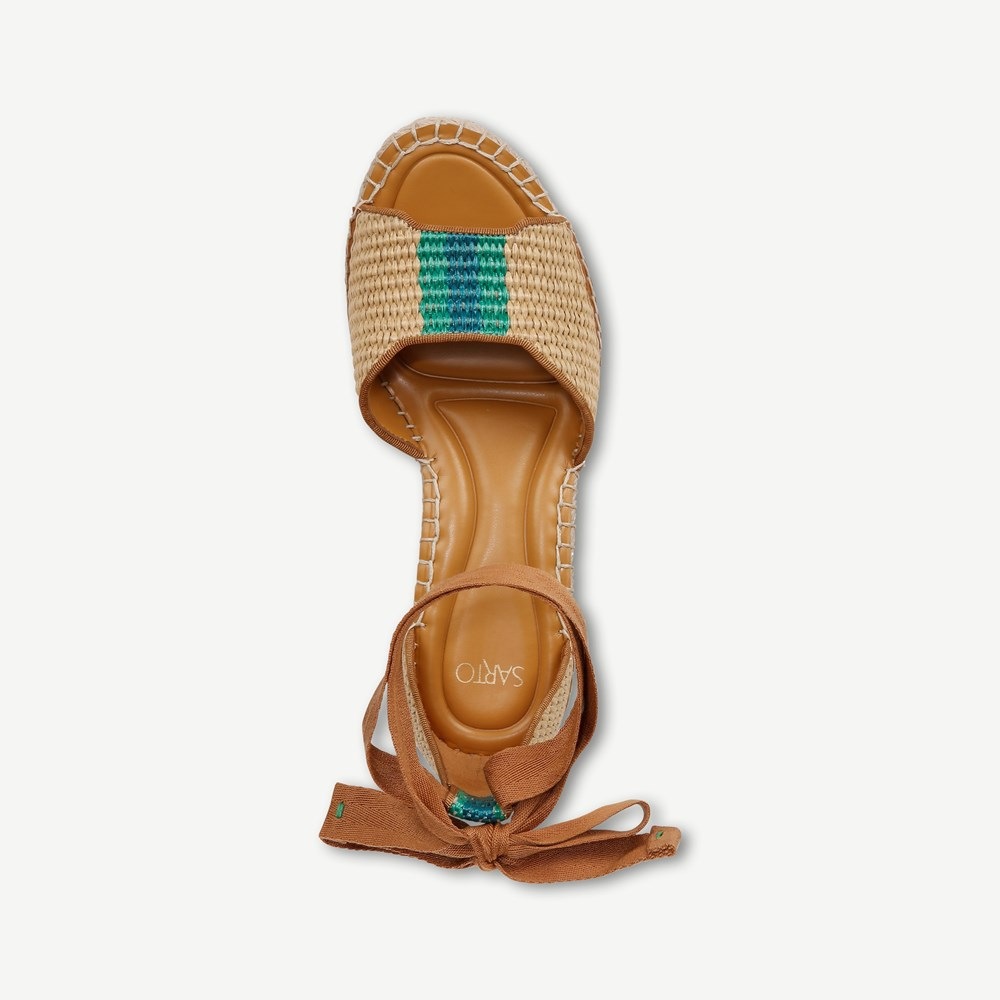 Sarto Casey Wedge Espadrille Sandal Womens Sandals Franco Sarto