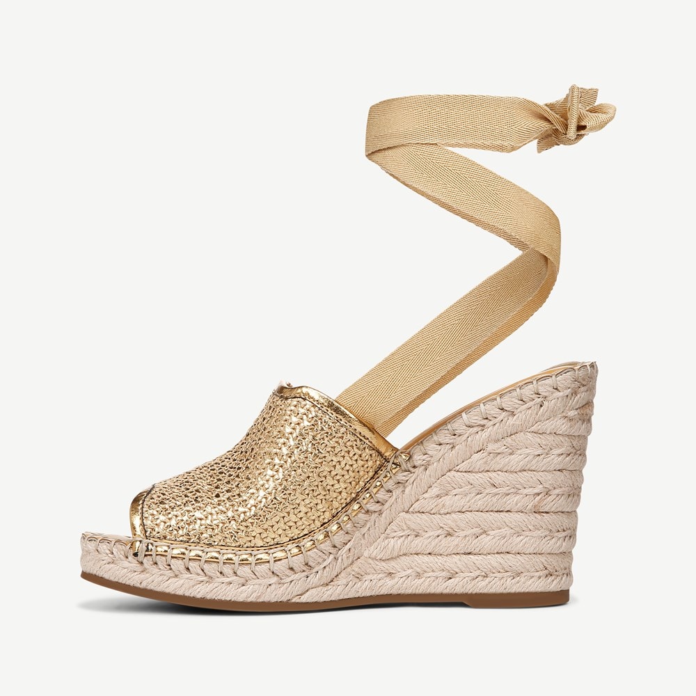 Franco Sierra Espadrille Wedge Sandal - Left
