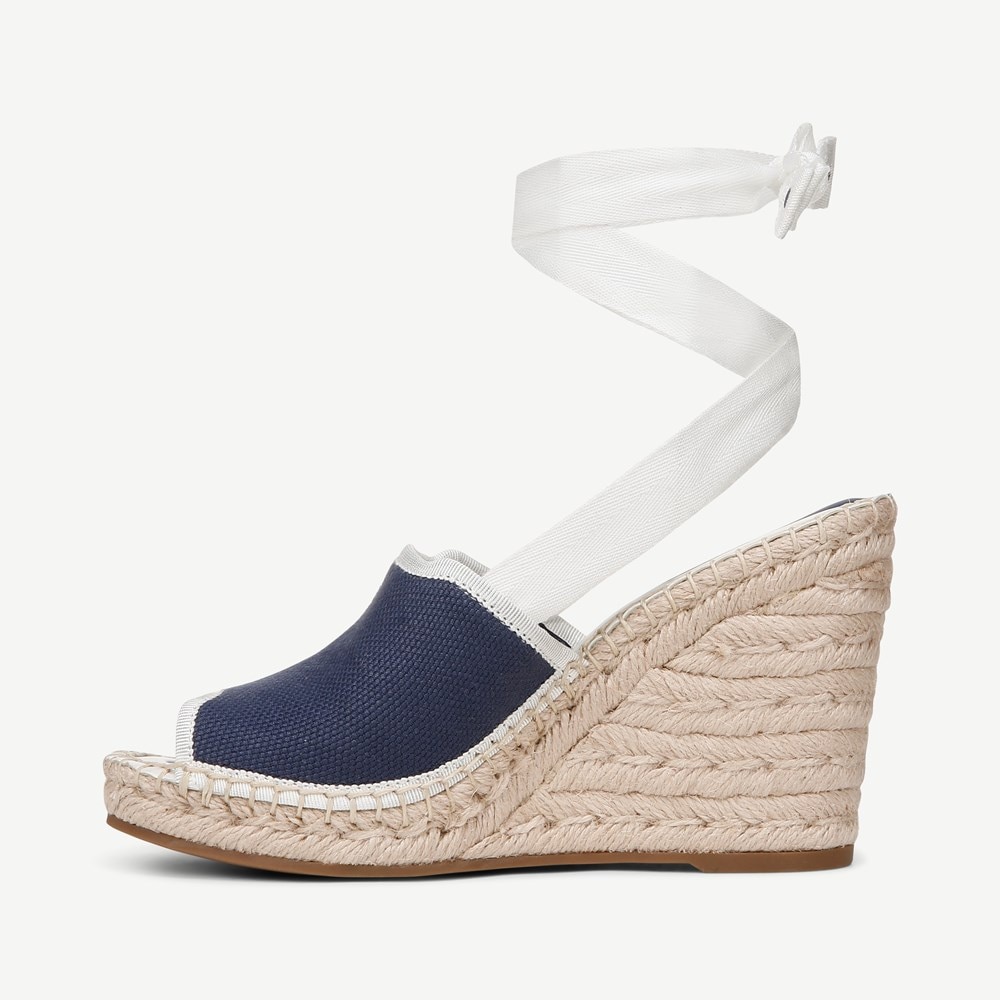 Franco Sierra Espadrille Wedge Sandal - Left