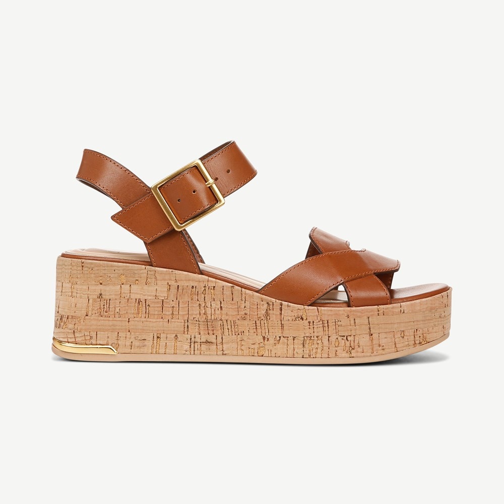 Sarto Tilly Cork Platform Sandal - Right