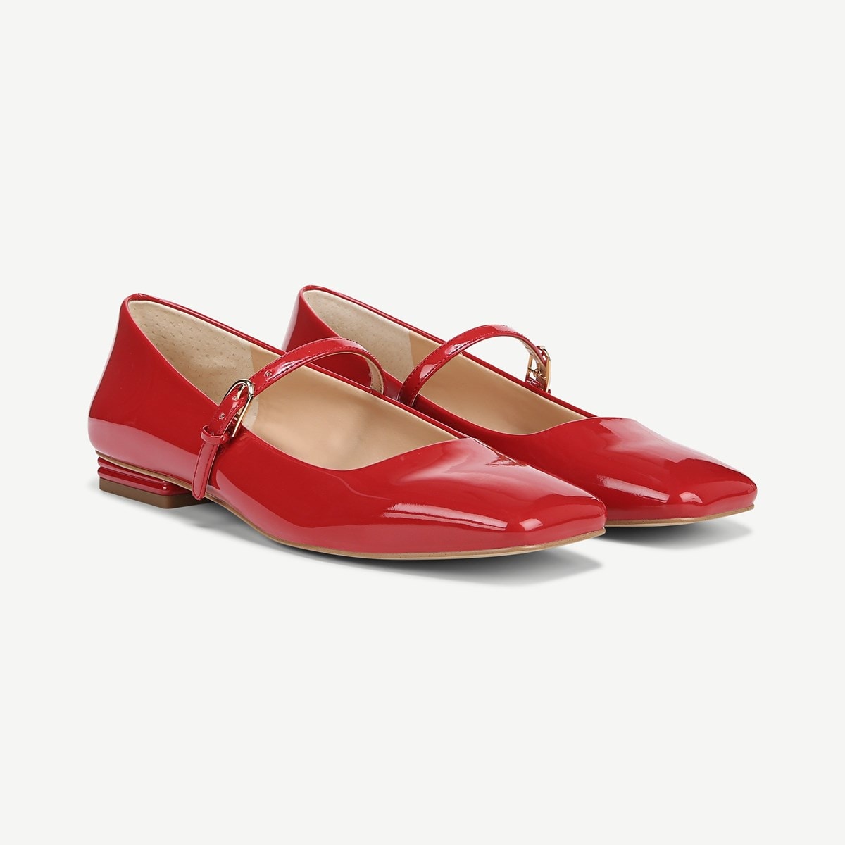 miu miu mary jane patent flat shoes red Women's Miu Miu Shoes